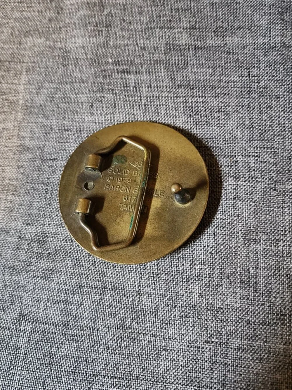 United States Marines First To Fight Chesty The Bulldog Brass Baron Belt Buckle
